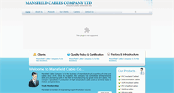 Desktop Screenshot of mansfieldcable.com